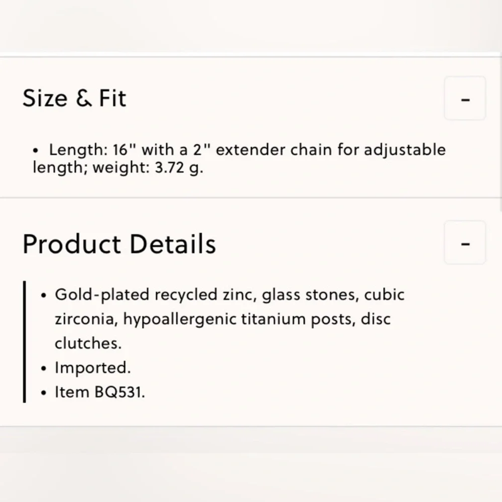 J. Crew Shamrock Gold Necklace St Patrick’s Day ☘️ - Picture 2 of 3